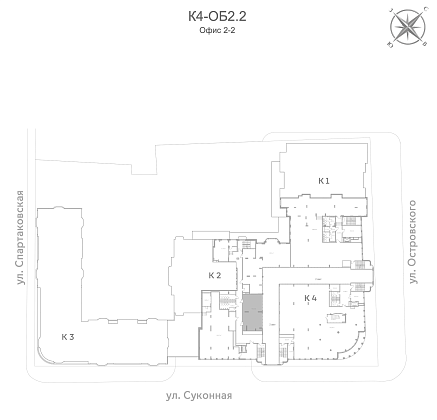 На этаже k4-OB2.2(2-2)